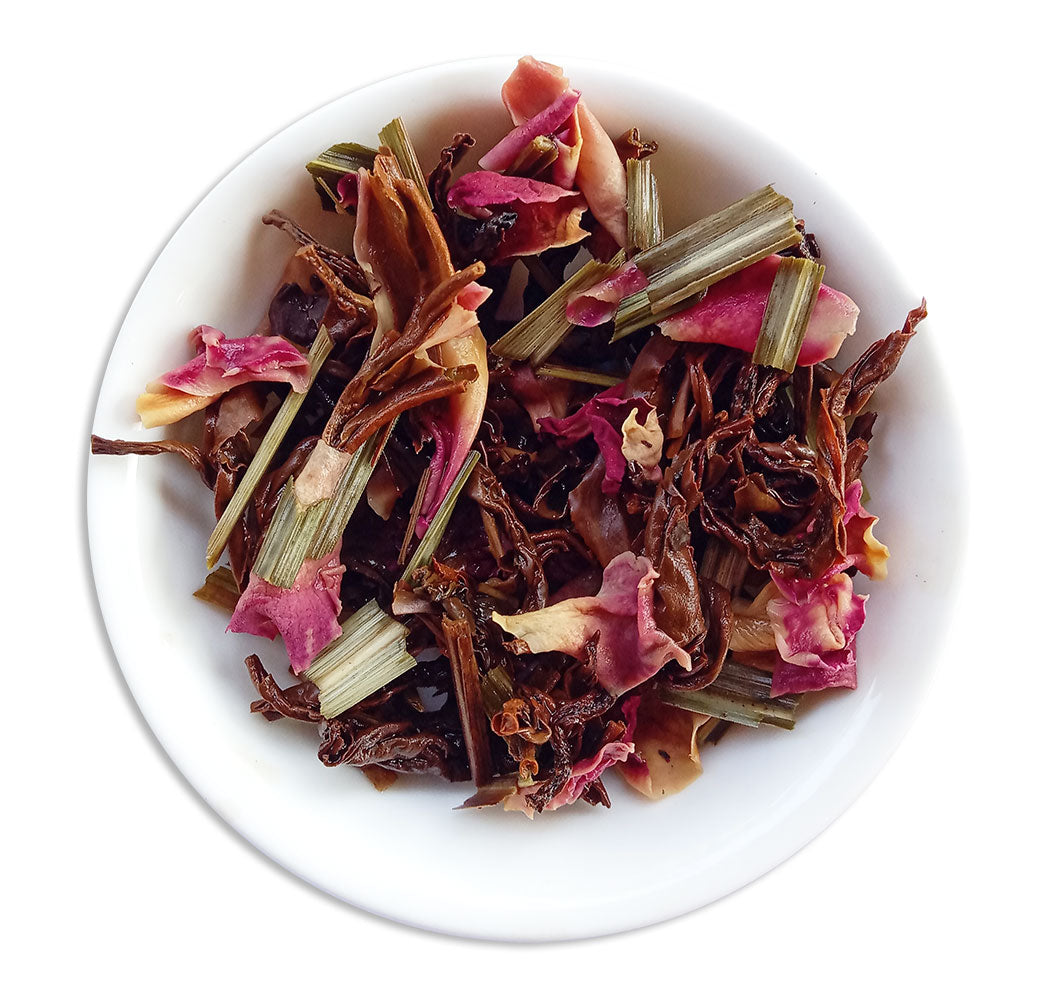 Organic Assam Black Wellness Tea - Wet Leaves