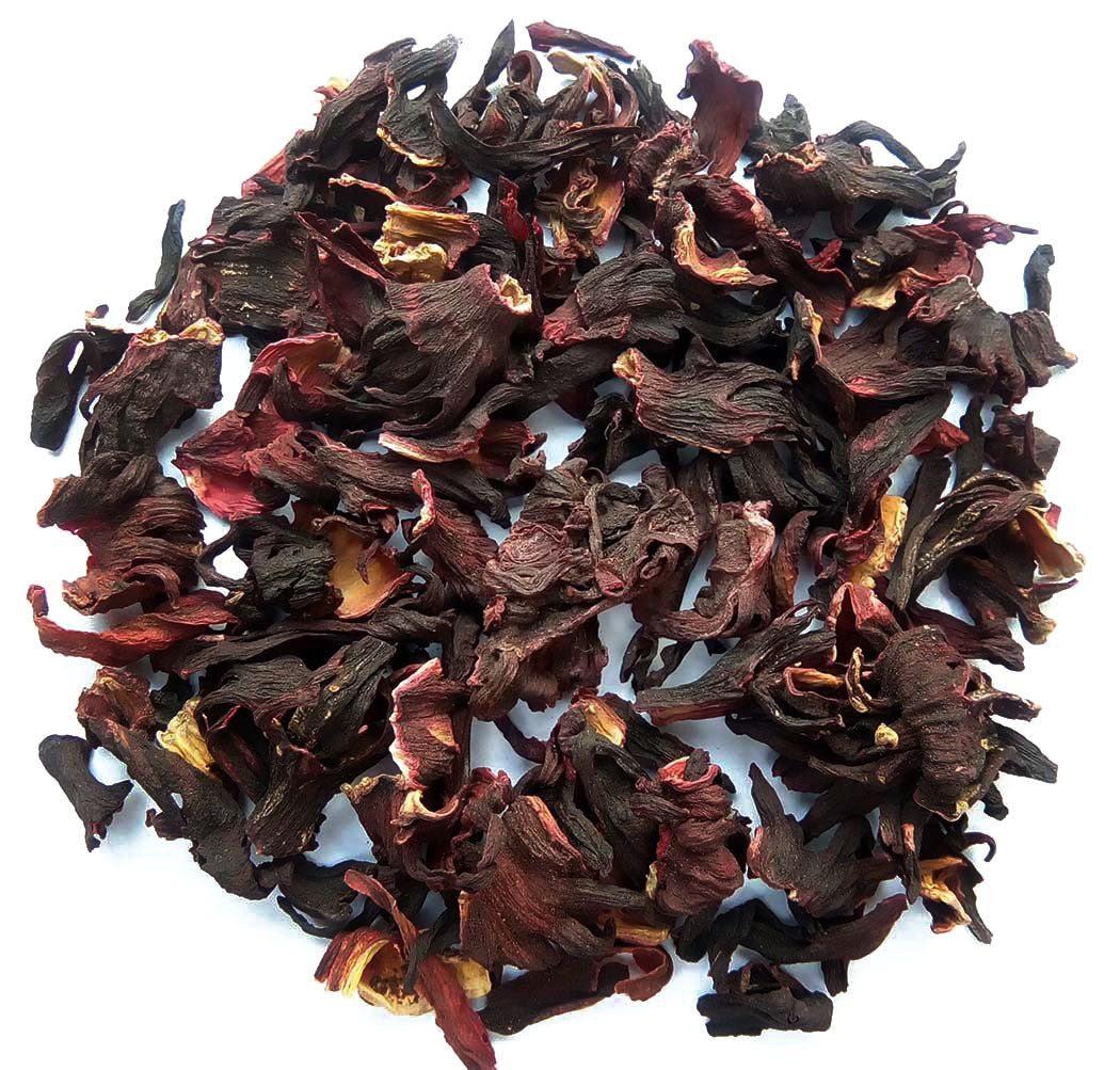 Organic Hibiscus Tea :: Zesty Hibiscus - Dry Leaves