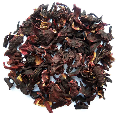 Organic Hibiscus Tea :: Zesty Hibiscus - Dry Leaves