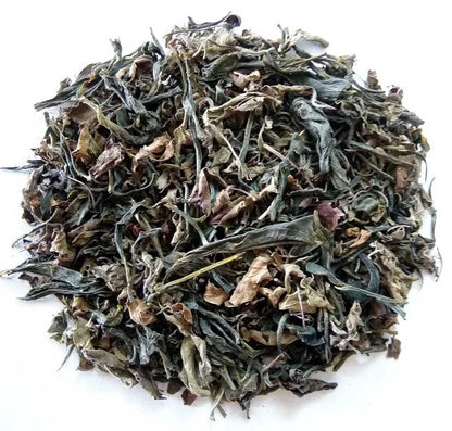 Organic Tulsi Green Tea: Tulsi Green Sensation - Dry Leaves