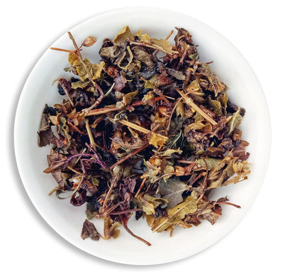 Organic Tulsi Tea: Tulsi Healing - Wet Leaves