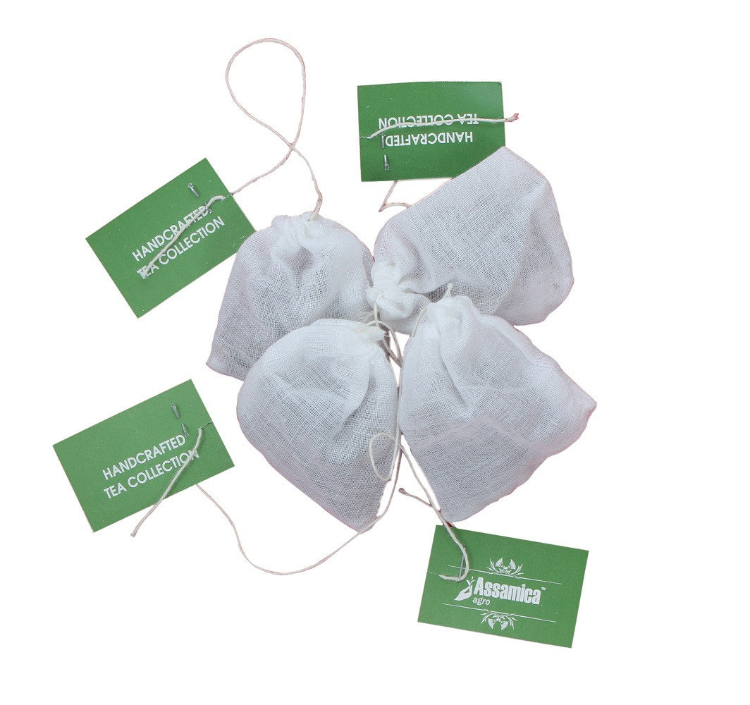 Tulsi Green Tea - Full Leaf Cotton Tea Bags
